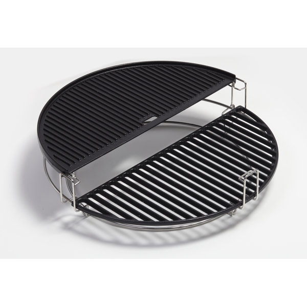 Kamado Joe® HalfMoon Cast Iron Reversible Griddle for Big Joe